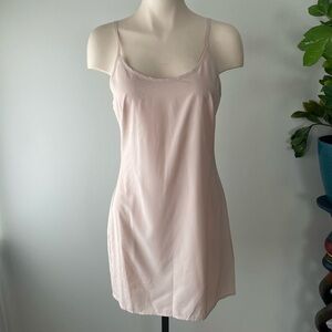 Elliatt Designer Mini Liner Slip Dress Simple Minimalistic Blush Pink Size Small
